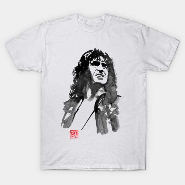 Tee shirt bon scott sales